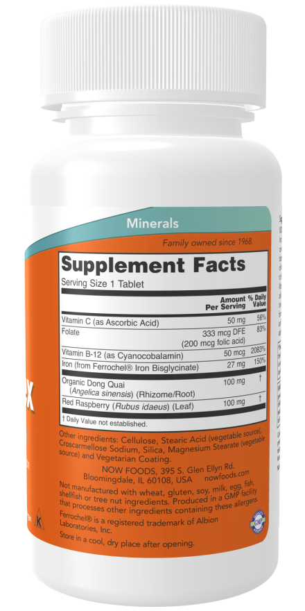 Now IRON COMPLEX  100 TABS