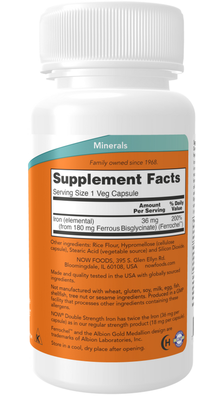 Now IRON 36MG FERROCHEL(R)  90 VCAPS