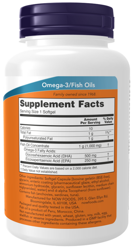 Now DHA- 500mg  90 SGELS