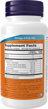 Now KRILL OIL & CoQ10 HEART SUPPORT  60 SGELS