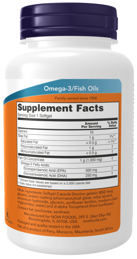 Now ULTRA OMEGA 3 FISH OIL   90 SGELS