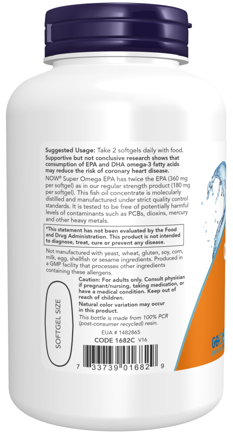 Now Super Omega EPA 1200mg 360/240  240 SGELS