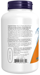 Now Super Omega EPA 1200mg 360/240  240 SGELS