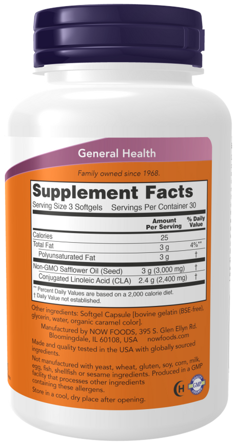Now CLA 800mg  90 SGELS