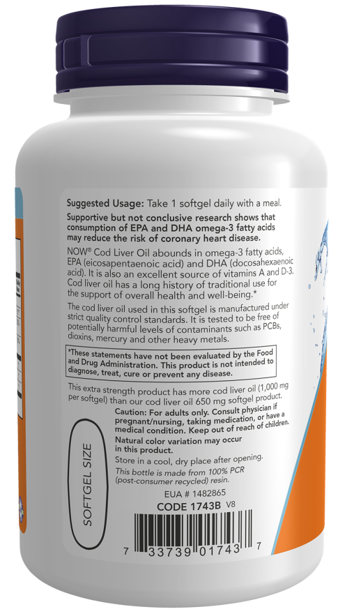 Now COD LIVER OIL 1,000MG    90 SGELS