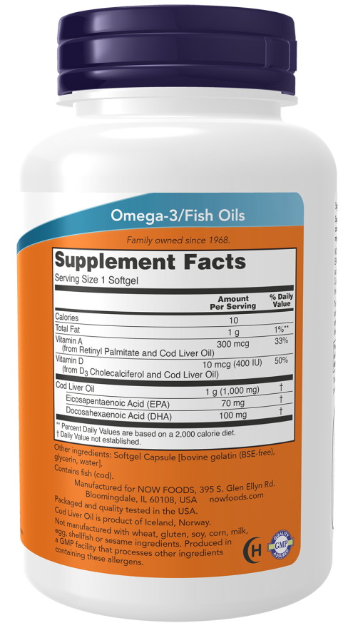Now COD LIVER OIL 1,000MG    90 SGELS