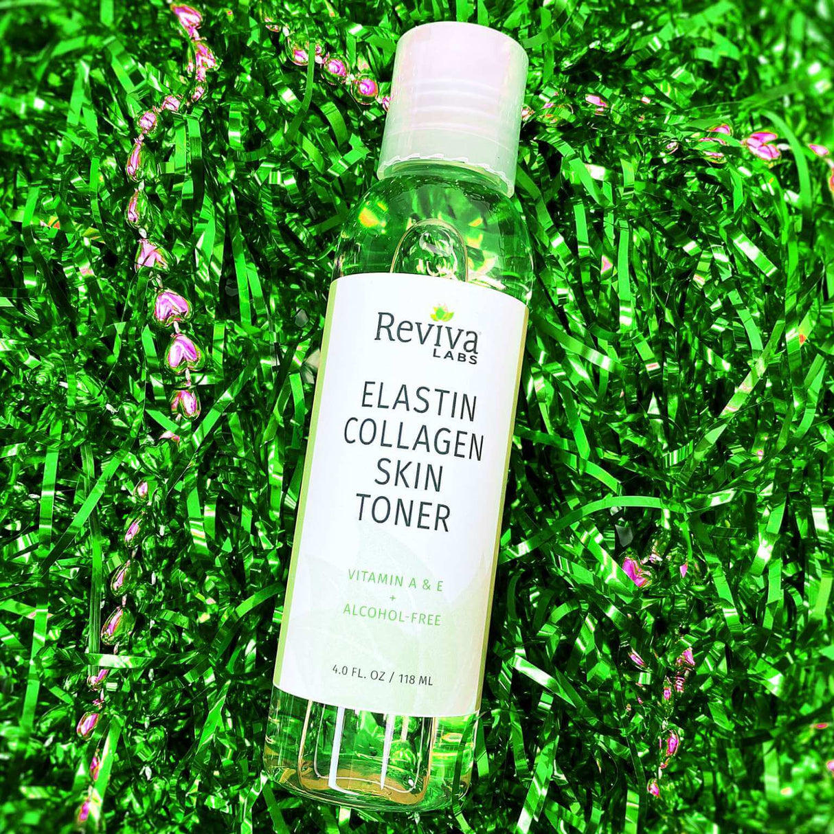 REVIVA LABS ELASTIN COLLAGEN SKIN TONER 4 OZ