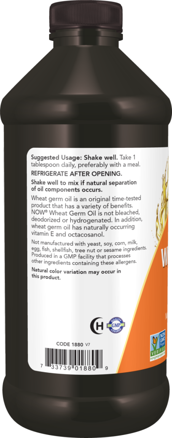 Now WHEAT GERM OIL  16 OZ LIQUID