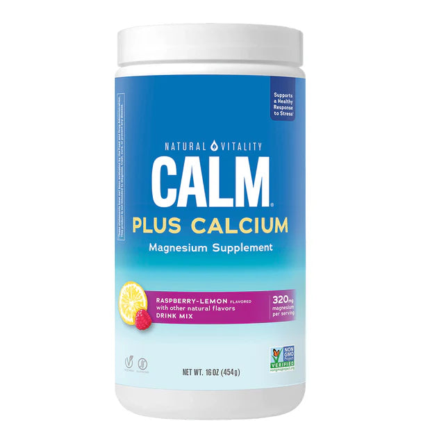 CALM PLUS CALCIUM RASPBERRY LEMON 16OZ