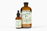 Organic Cold Pressed Castor Oil Hexane Free USA bottled: 16 oz