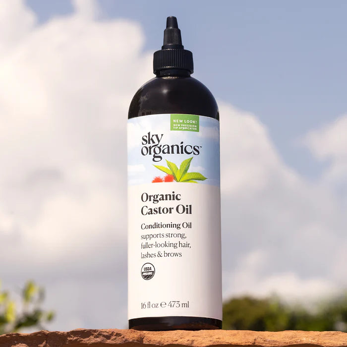 SKY ORGANICS ORGANIC CASTOR OIL 16OZ