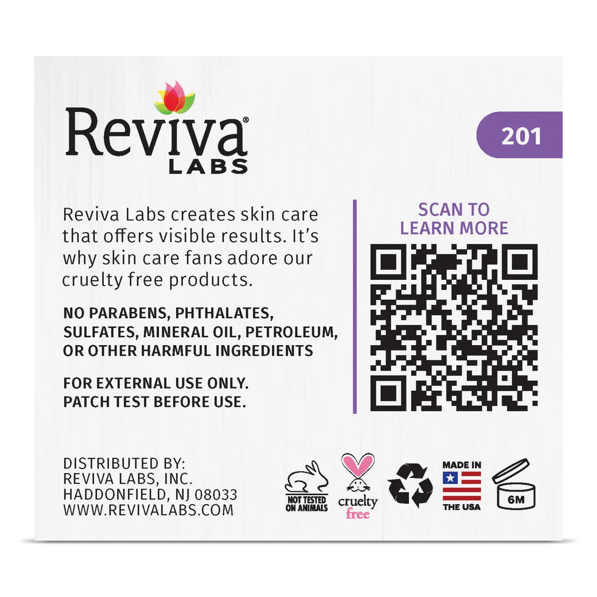 Reviva Labs Organic Antioxidant & Texturizing Day Cream 2oz