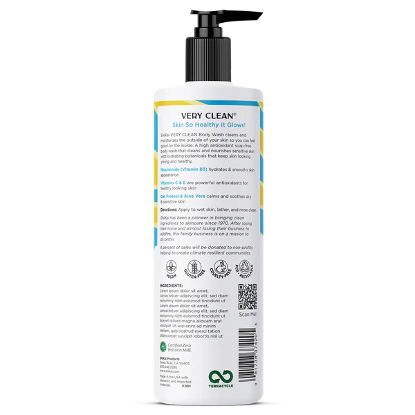 Shikai Very Clean Body Wash Island Coconut