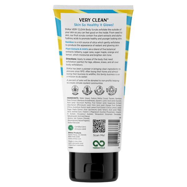 Shikai Very Clean Bamboo Scrub Refresh Coconut