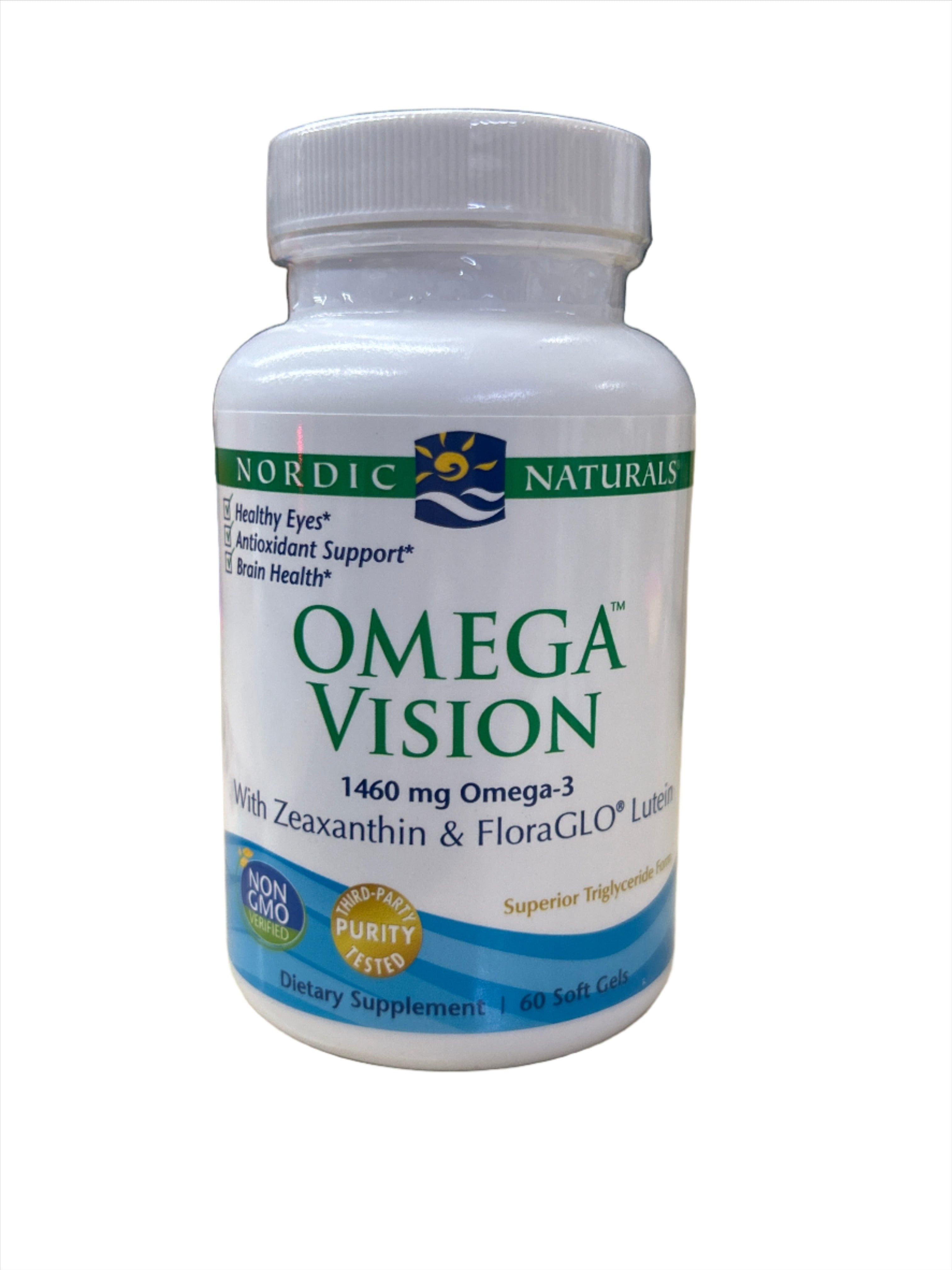 Omega Vision 1460 mg 60 Soft Gels – Williams Natural Foods