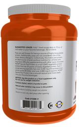 Now PEA PROTEIN CHOCOLATE  2 LBS