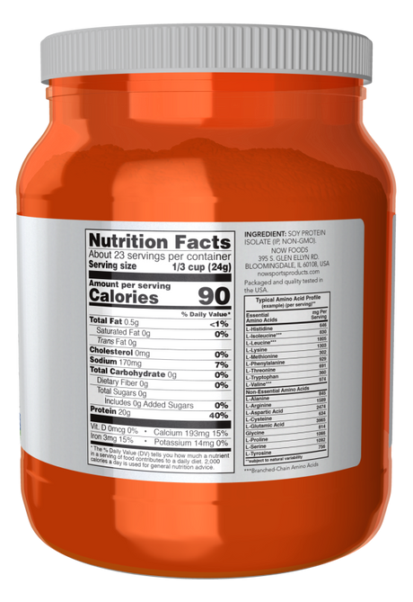 Now SOY PROTEIN 1.2 LB