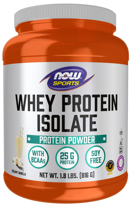 Now WHEY ISOLATE VANILLA  1.8 LBS