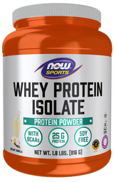 Now WHEY ISOLATE VANILLA  1.8 LBS