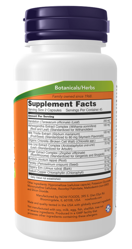 Now DETOX & CLEANSE  90 VCAPS