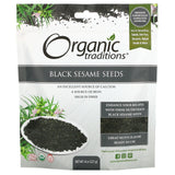 ORGANIC TRADITIONS BLACK SESAME SEEDS 8OZ