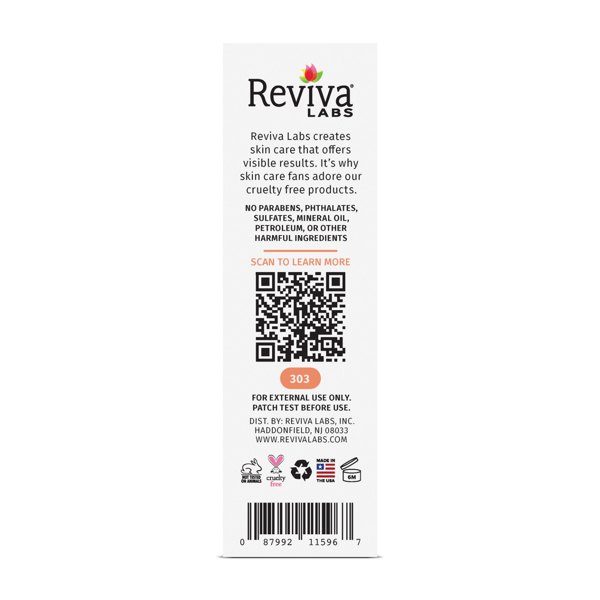 Reviva Labs Under Eye Dark Circle Serum - 1 Fl Oz