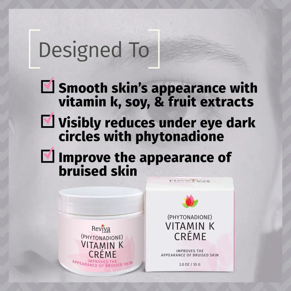 Reviva Labs Vitamin K Cream - 1.5 oz