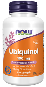 Now UBIQUINOL 100MG  120 SGELS