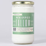 Unscented Whipped Tallow Moisturizer | 100% Natural Skincare: 9oz