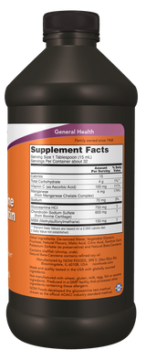 Now LIQ GLUCOS/CHONDROITIN   16 OZ