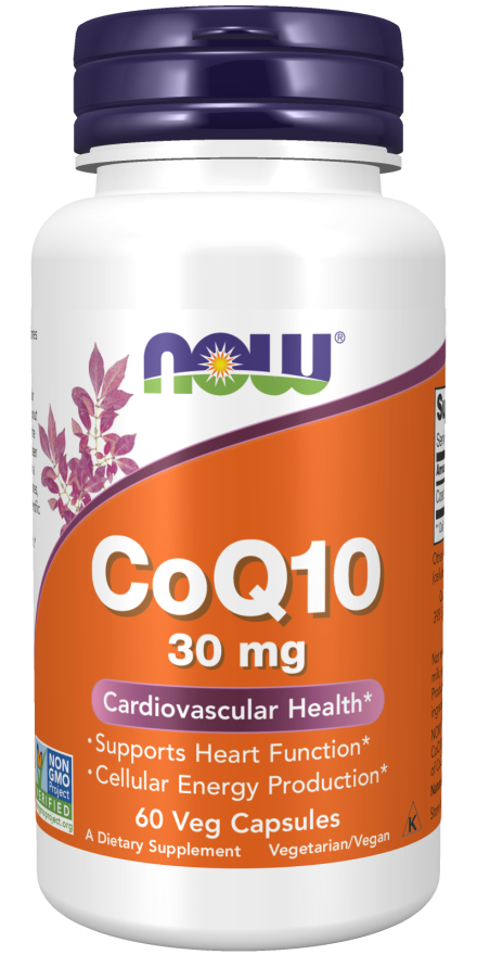Now CoQ10 30mg  60 VCAPS