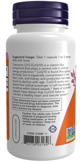 Now CoQ10 30mg  60 VCAPS