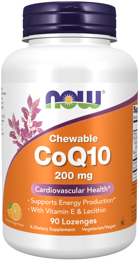 Now CoQ10 200mg & VIT E   90 LOZ