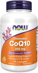Now CoQ10 200mg & VIT E   90 LOZ
