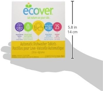 ECOVER Auto Dishwasher, Tab 17.6 OZ