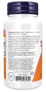 Now MELATONIN 1mg COMPLEX  100 TABS