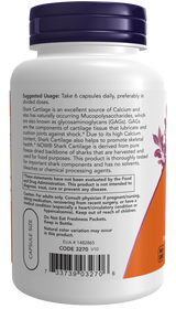 Now SHARK CARTILAGE 750mg  300 CAPS