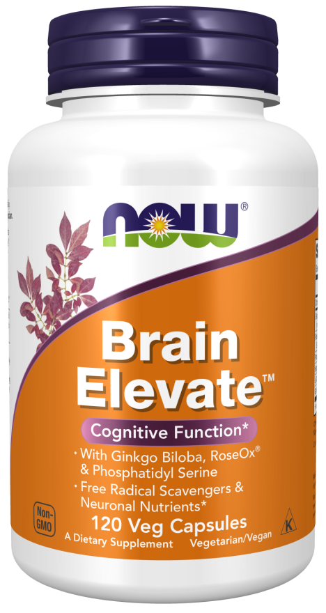 Now BRAIN ELEVATE FORMULA  120 VCAPS