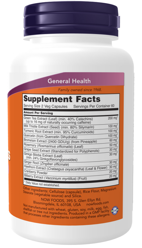 Now SUPER ANTIOXIDANTS  120 VCAPS