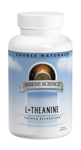 SOURCE NATURALS L-THEANINE TABS 200MG 30T
