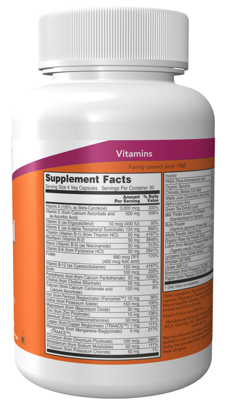 Now SPECIAL TWO MULTI  120 VCAPS