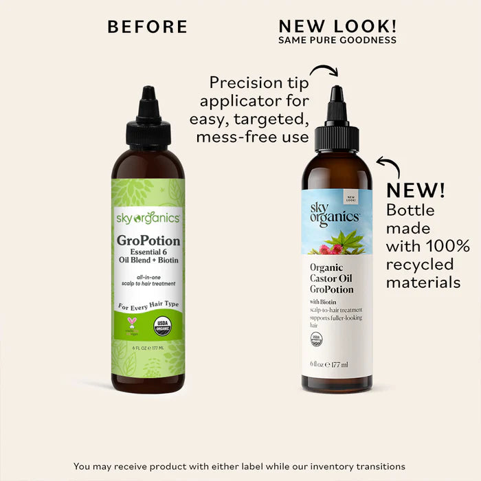 Sky Organics GroPotion All In One Scalp and Hair Treatment - 6.0 fl oz