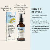 SKY ORGANICS ORGANIC SPLIT END BONDING OIL 2 OZ