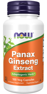 Now PANAX GINSENG 500 mg  100 VCAPS