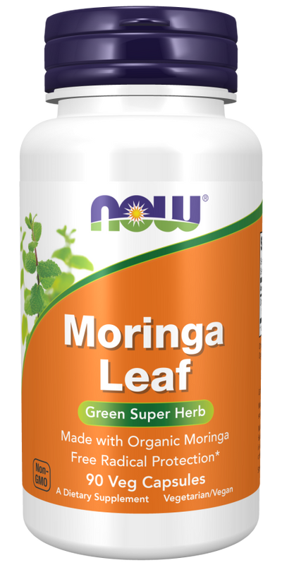 NOW MORINGA 400MG ORGÁNICA 90 VCAPS