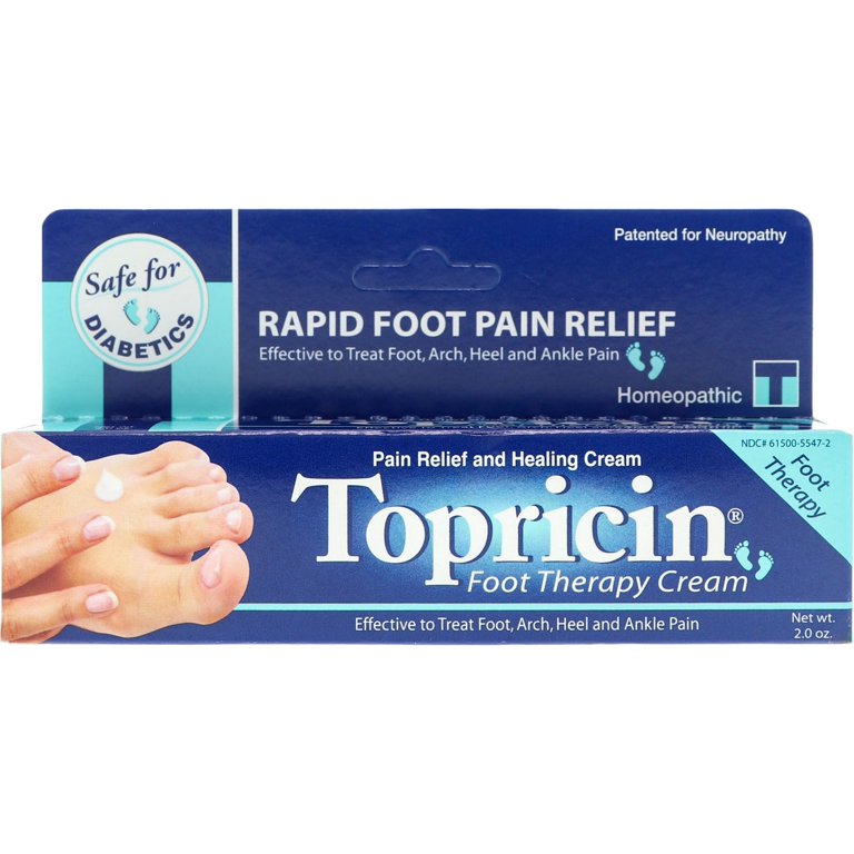 TOPICAL BIOMEDICS, INC.TOPRICIN FOOT THERAPYCREAM 2OZ