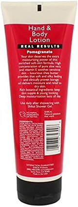 SHIKAI MOISTURIZING HAND & BODY LOTION POMEGRANATE 8 FL OZ