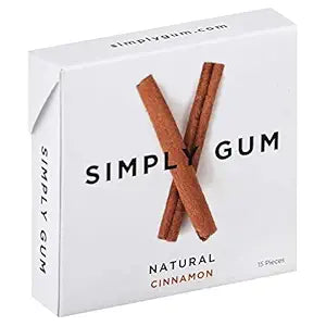 SIMPLY GUM Natural Cinnamon 15 CT