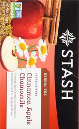 STASH TEA Cinnamon Apple Chamomile Tea Caffeine Free 20 BAG