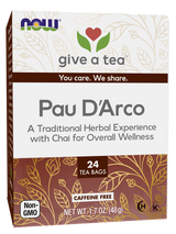 Now PAU D'ARCO TEA BAGS 24 BAGS